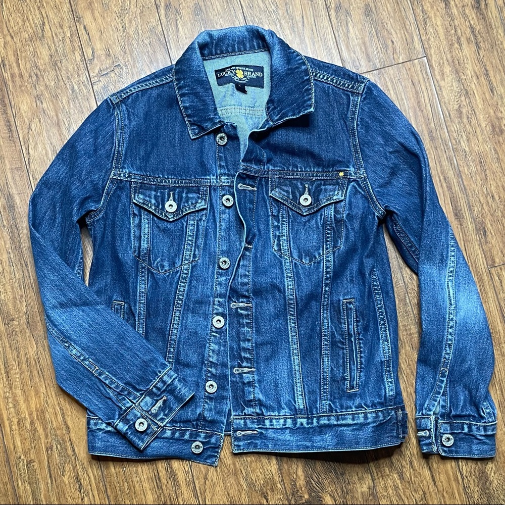 Lucky Brand Blue Jean Jacket size Small